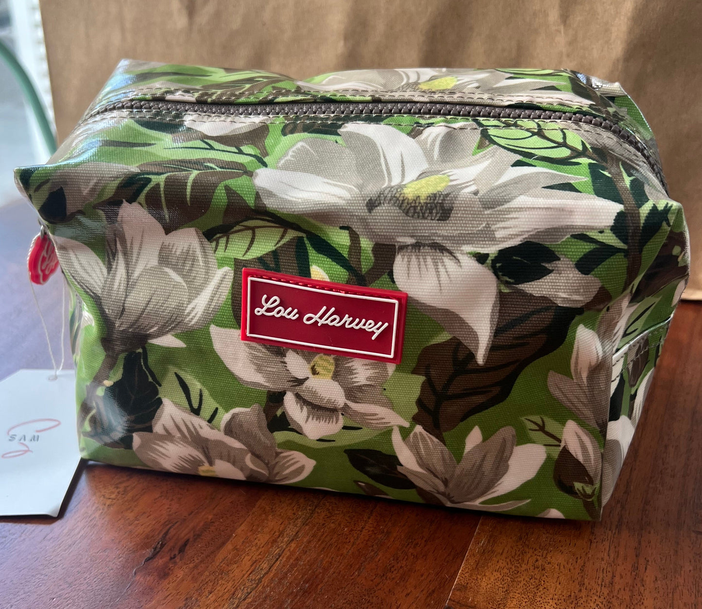 Large Box Cosmetic - Amazing Grace Green