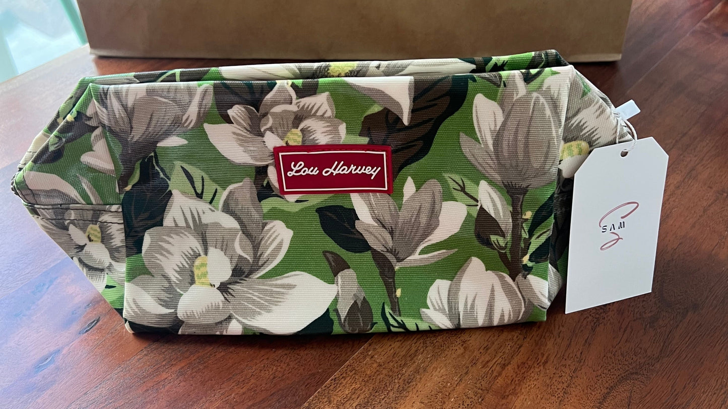Large Box Cosmetic - Amazing Grace Green