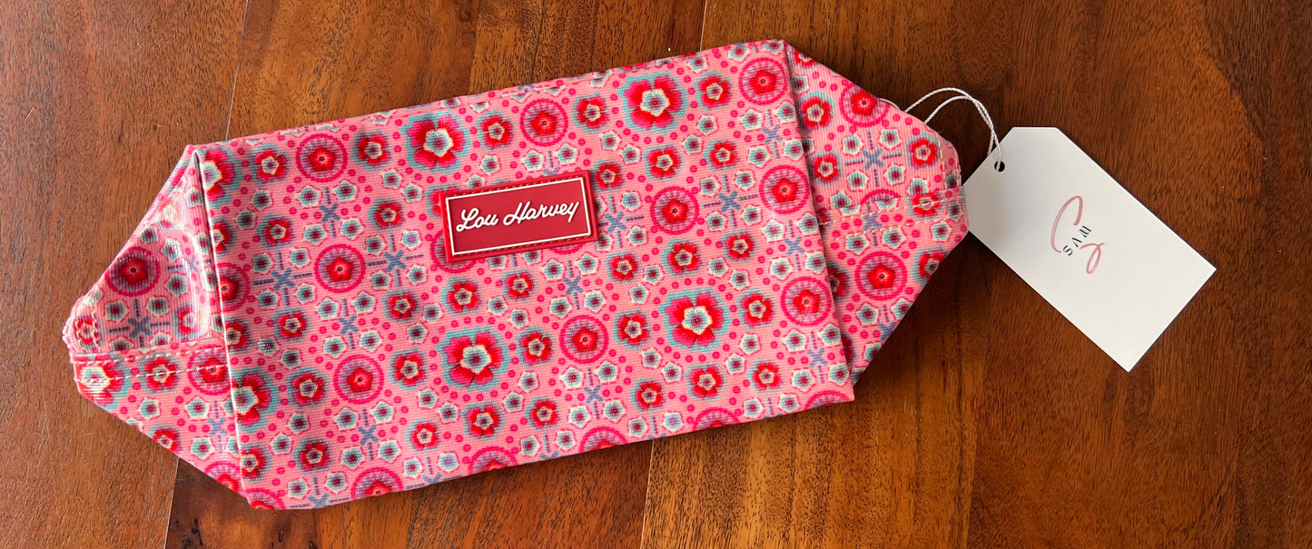 Large Box Cosmetic -Small Circle Pink