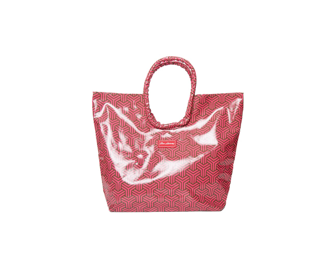 Small Tote In Y Front Coral Olive