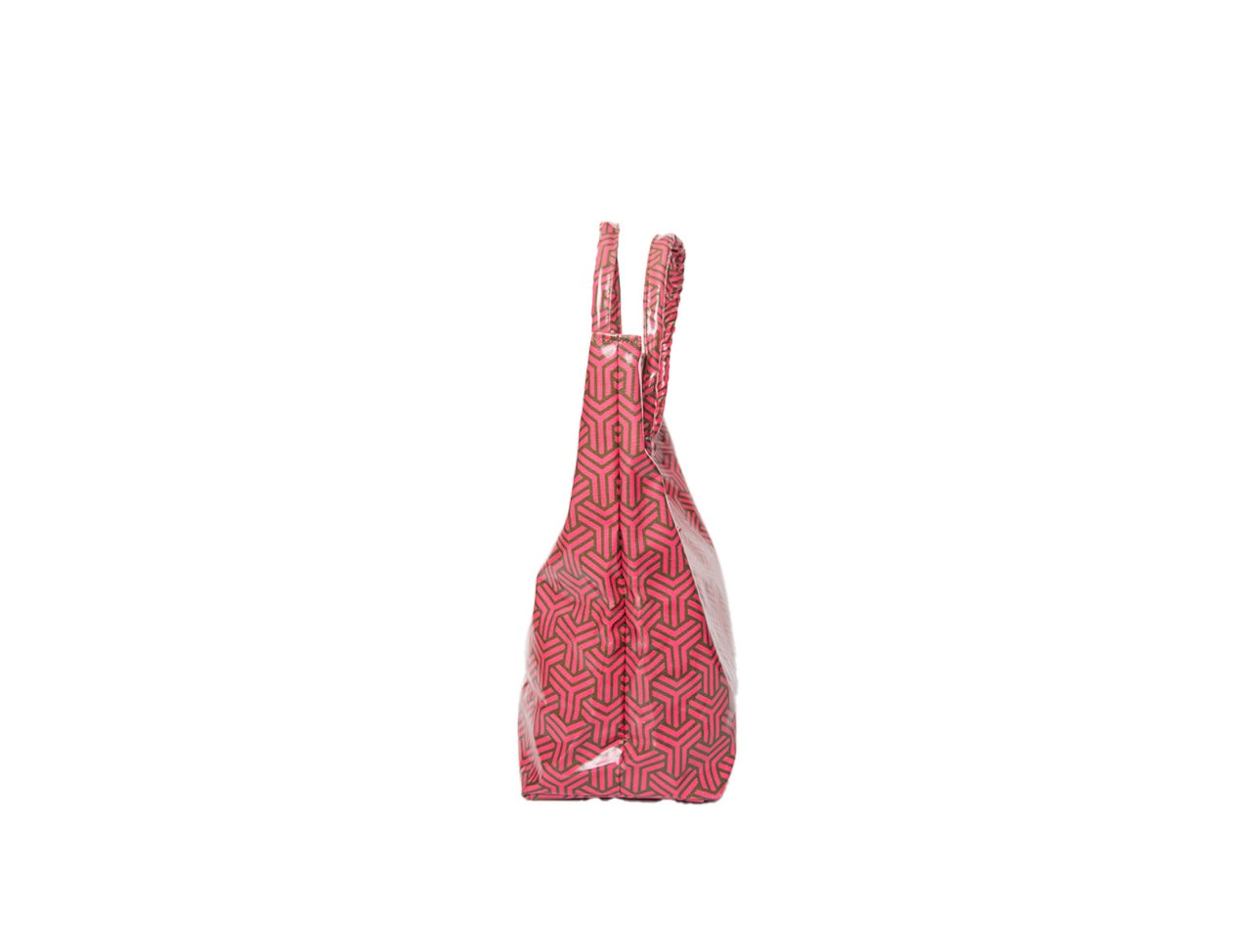 Small Tote In Y Front Coral Olive