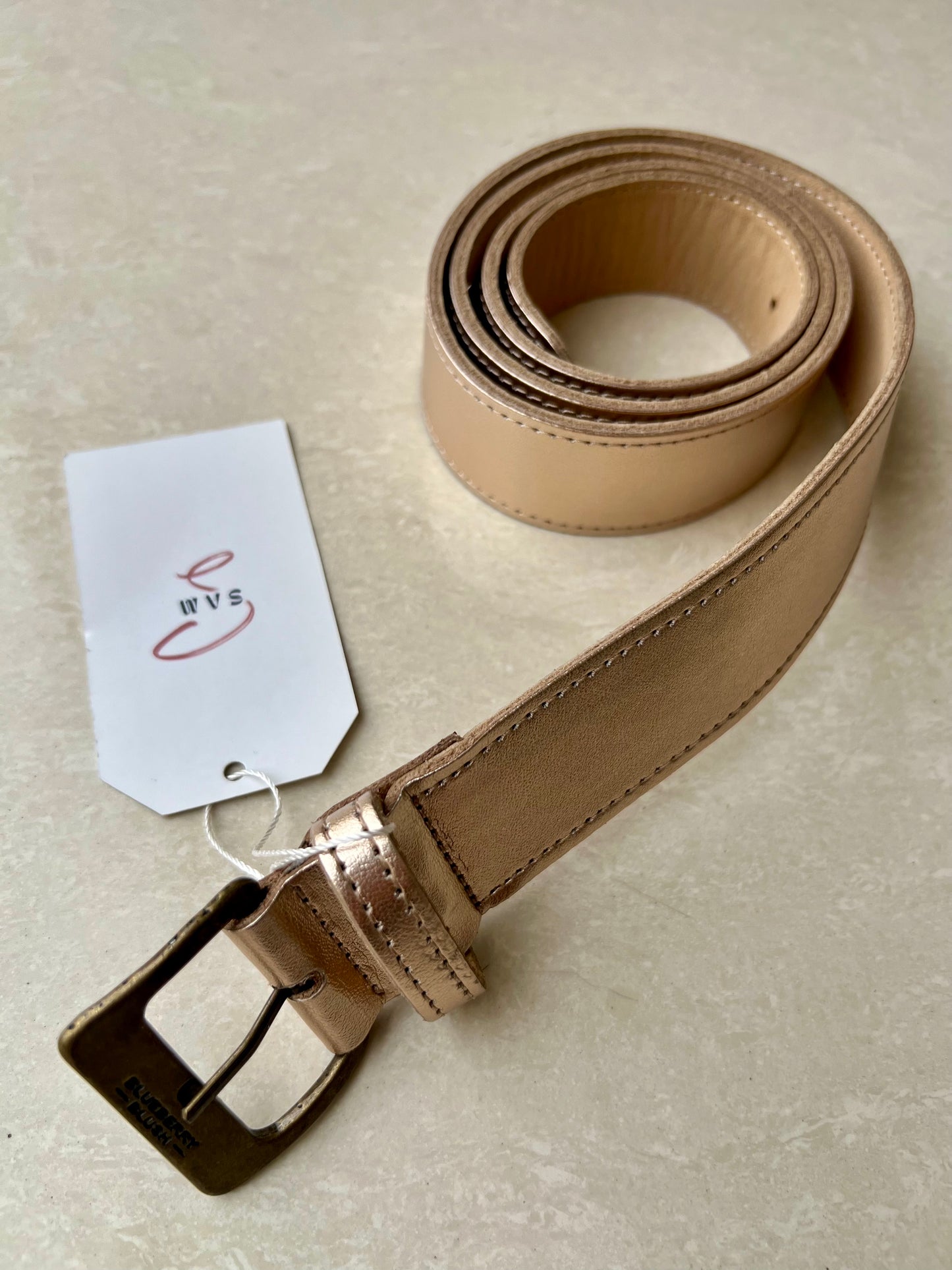 Broad Belt - Rose Gold