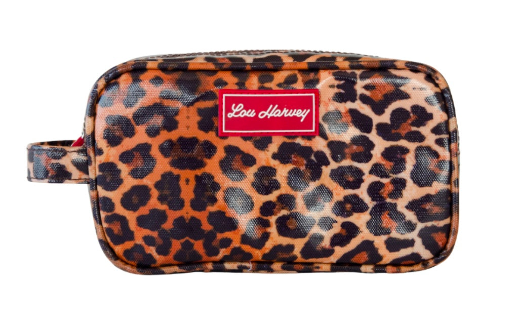 Gusset Vanity Mini - Leopard