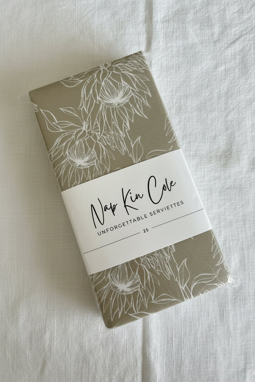 Protea Sand Napkins