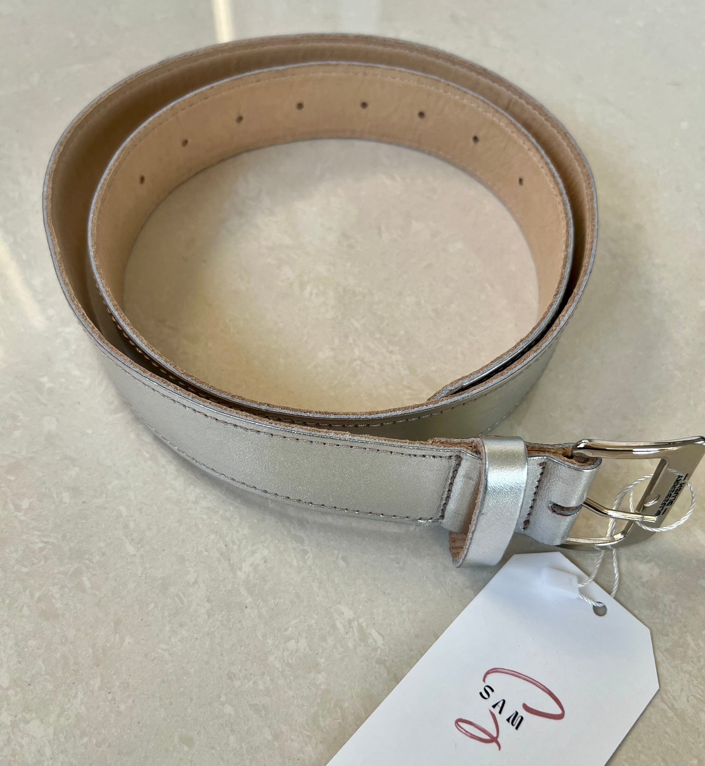 Broad Belt - Silver
