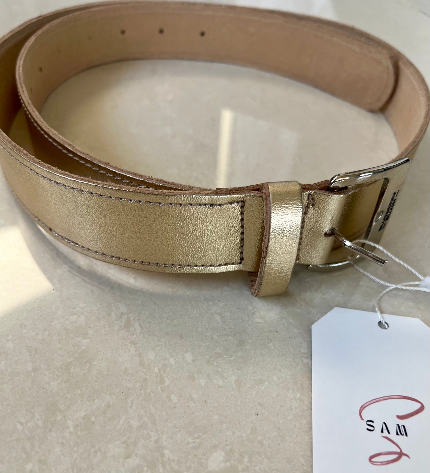 Broad Belt - Gold