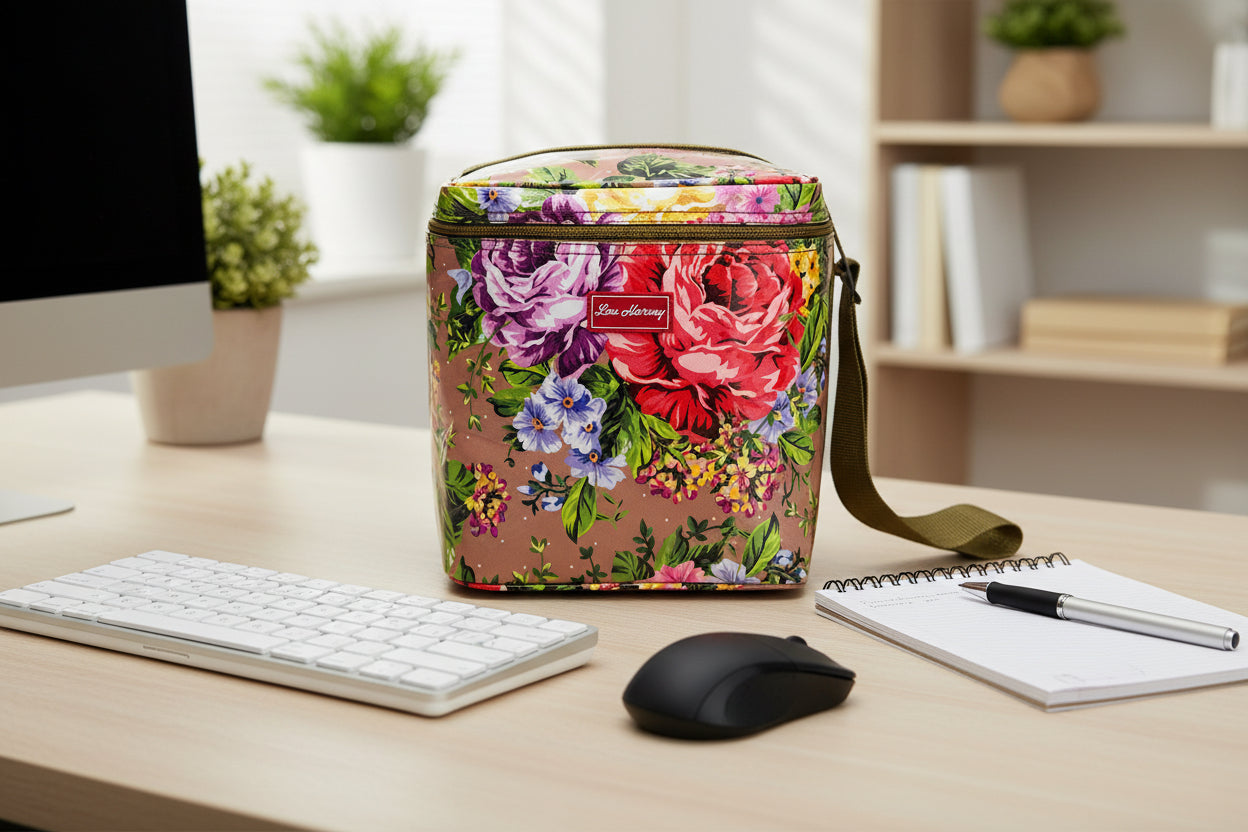Xander Lunch Cooler - Gabriella Floral Donkey