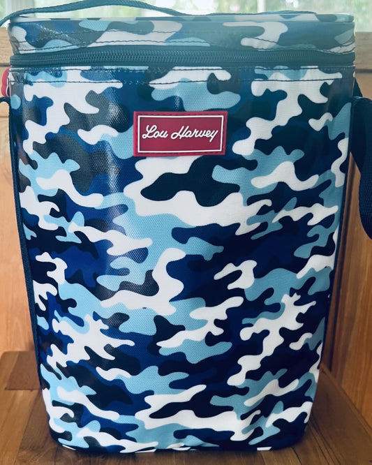 Wine Cooler - Blue Camouflage