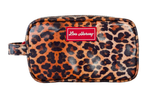 Gusset Vanity Mini - Leopard