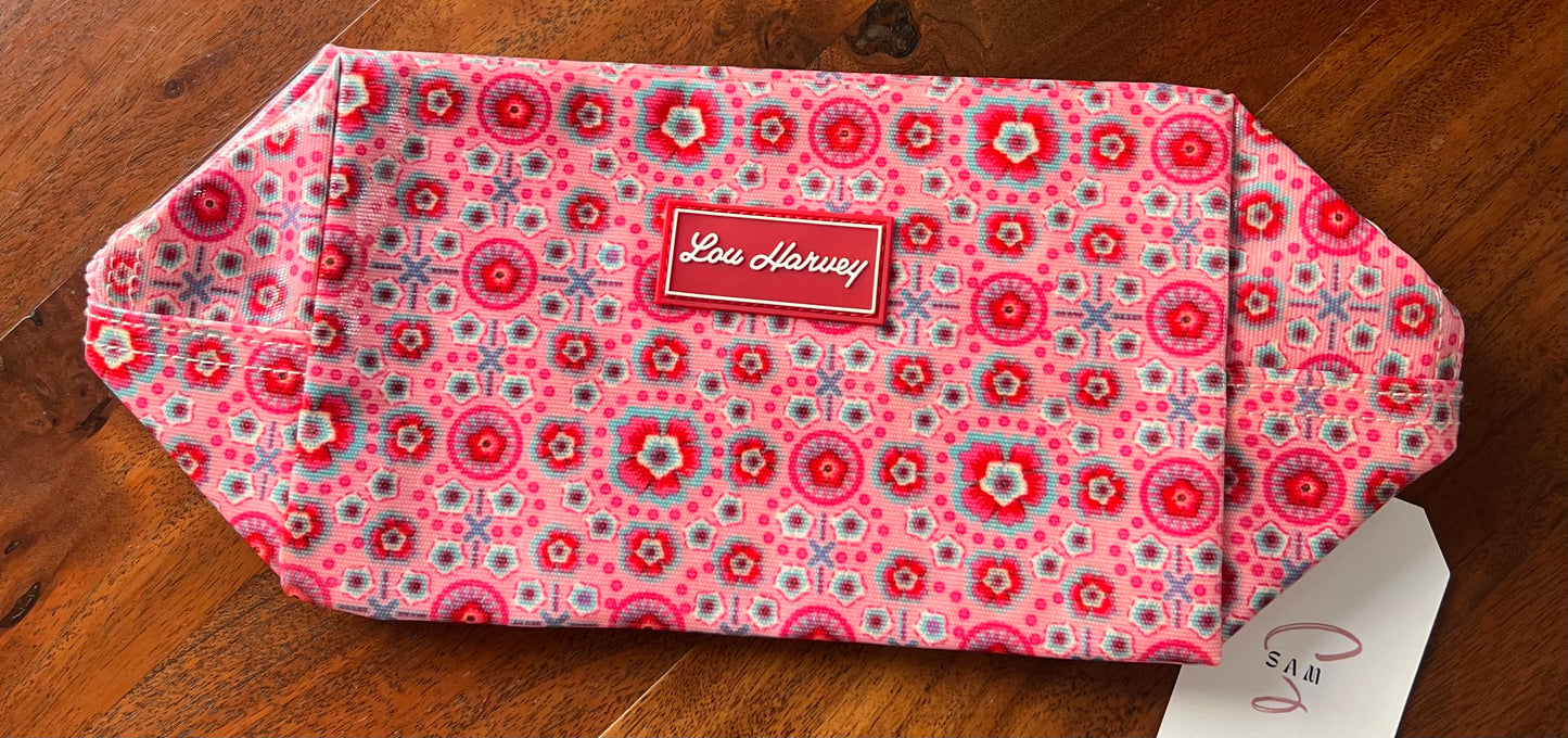 Large Box Cosmetic -Small Circle Pink
