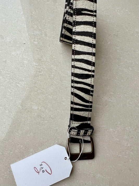 Broad Belt In Zebra