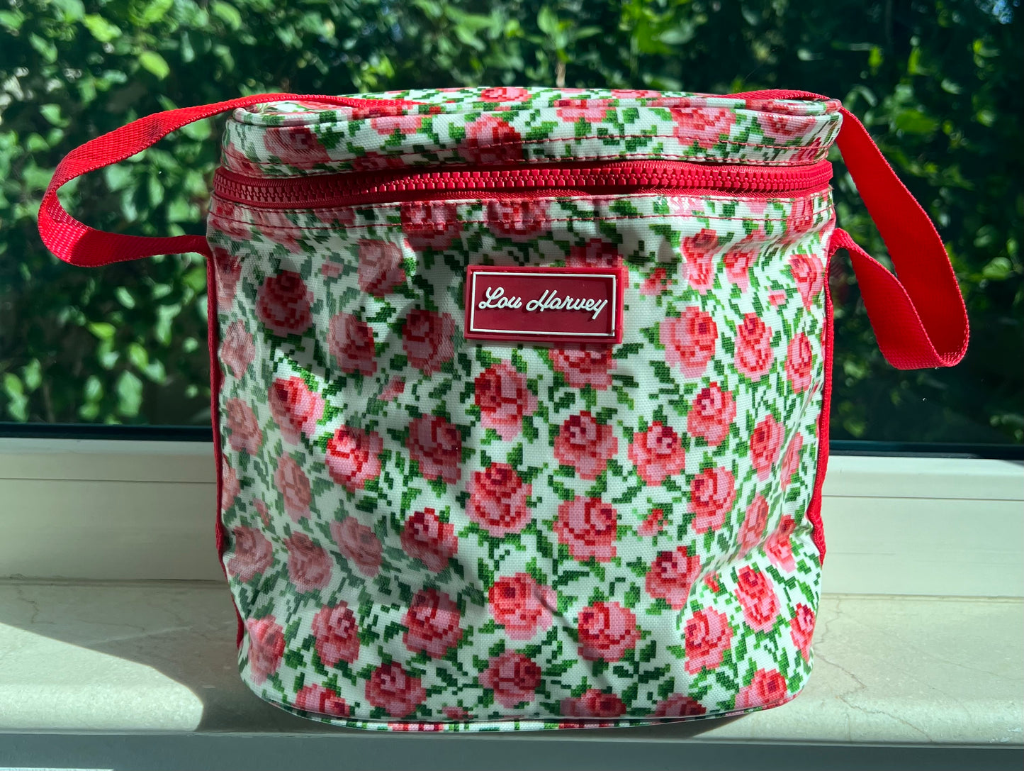 CLEARANCE SALE - Long Tom Cooler - Embroided Rose