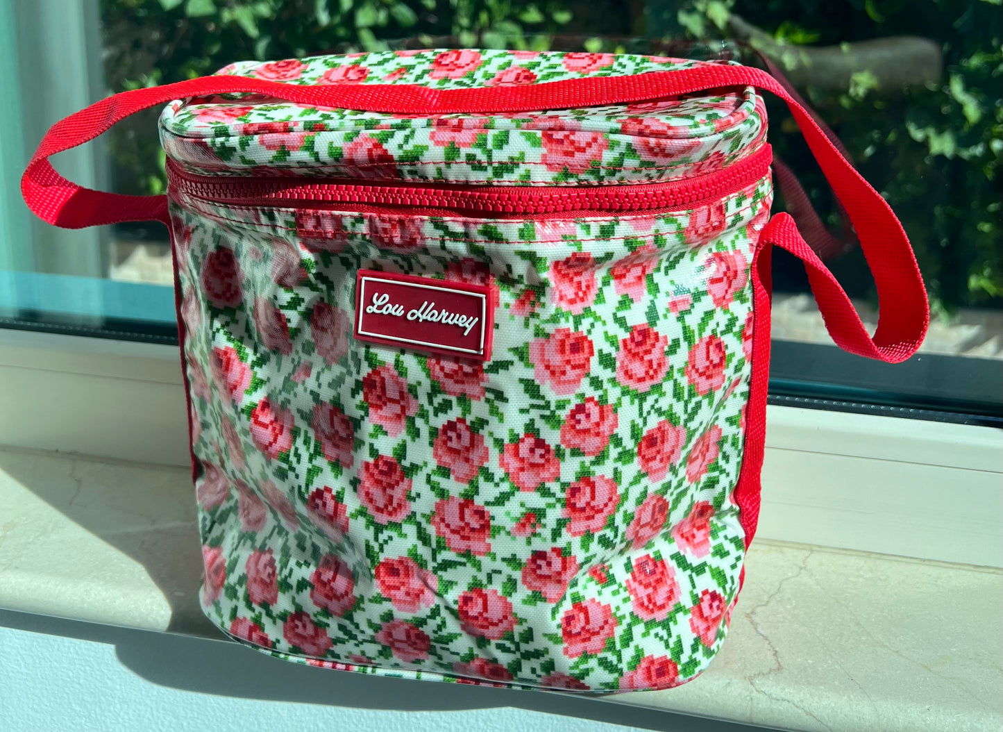 CLEARANCE SALE - Long Tom Cooler - Embroided Rose