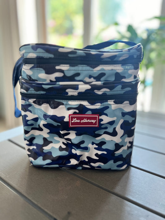 Lunch Cooler - Blue Camouflage