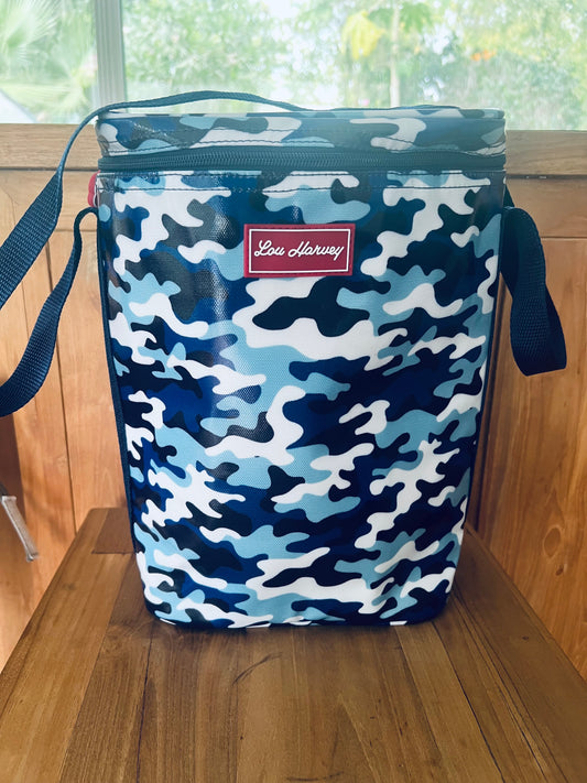 Wine Cooler - Blue Camouflage