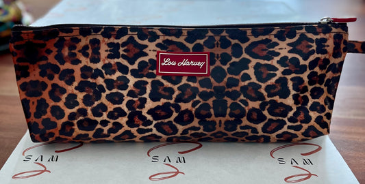 Long Cosmetic Case - Leopard