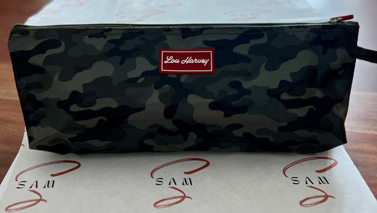 Long Cosmetic Case - Camouflage